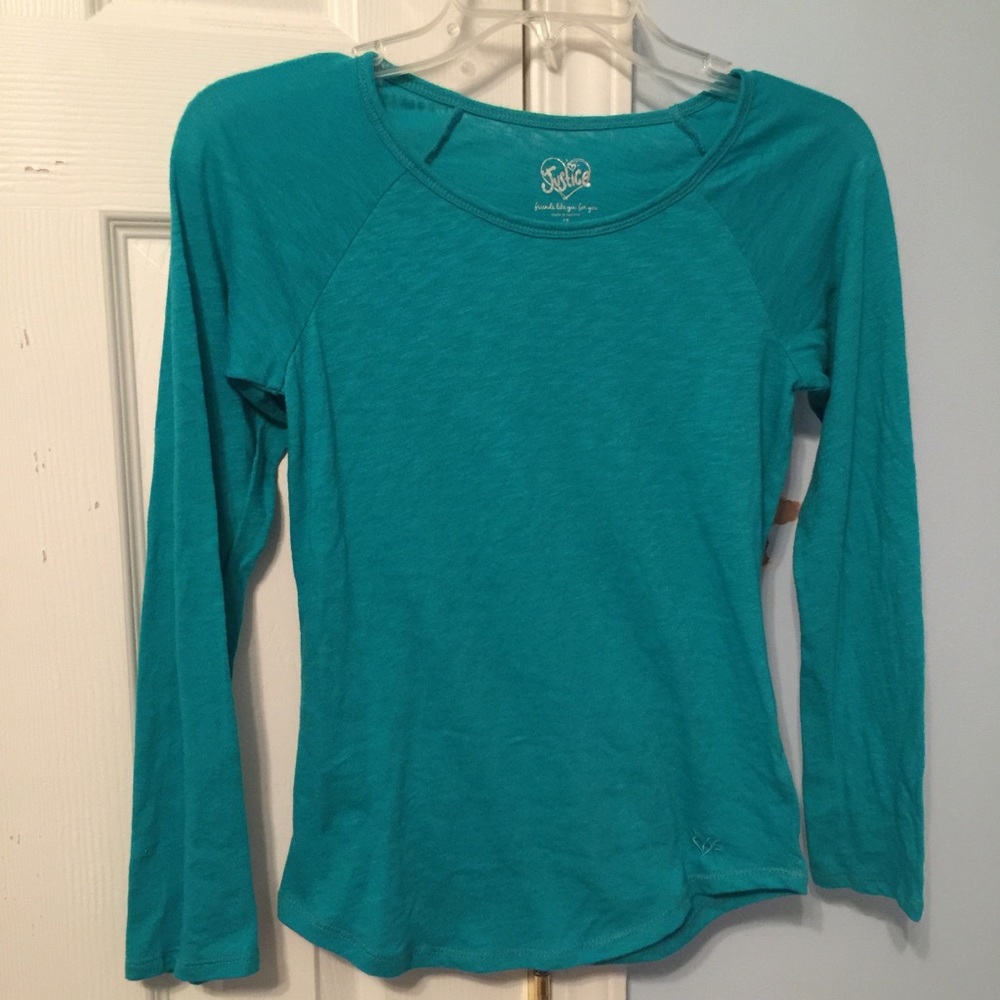 Teal - Girls Justice Top